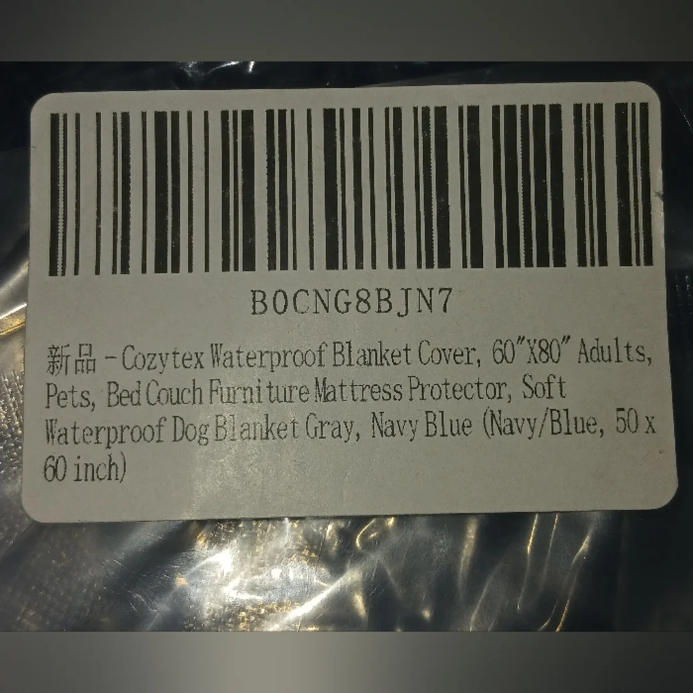 Cozytex Waterproof Blanket Cover, Pets, Kids, Adults Bed Couch, New Size? READ
